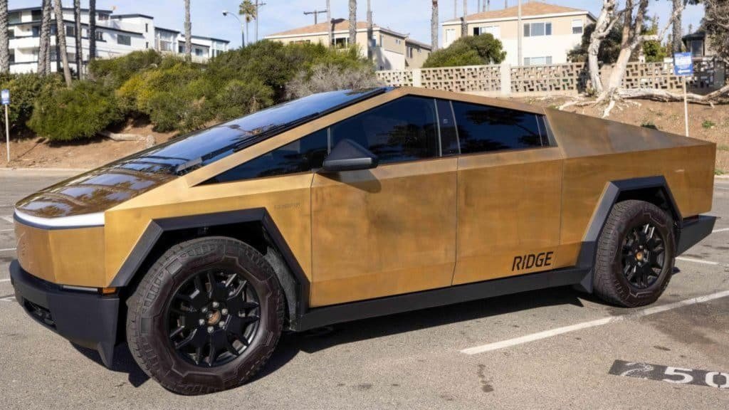 Tesla's Cybertruck car photo