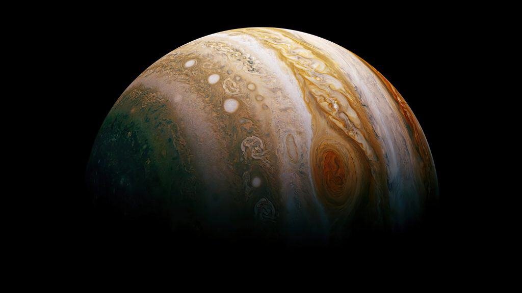 Half of Jupiter