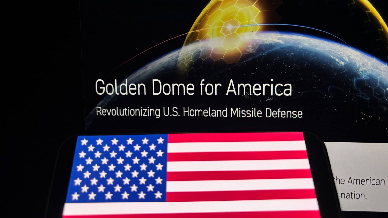 Technology for gold dome already exists, according to general