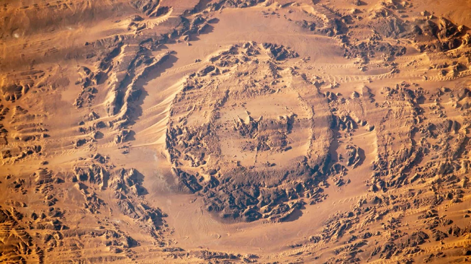 Earth's eye to the Sahara
